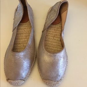 Rag & Bone Gold Georgie Espadrilles Slip-ons
